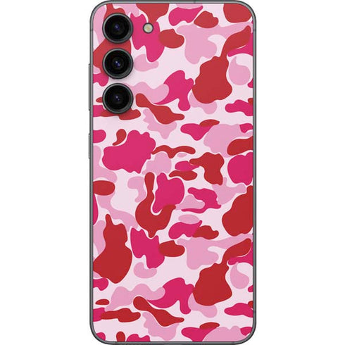 Pink Street Camo Galaxy S23 Plus Skin