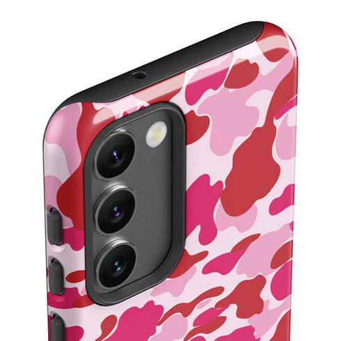 Pink Street Camo Galaxy S23 Pro Case