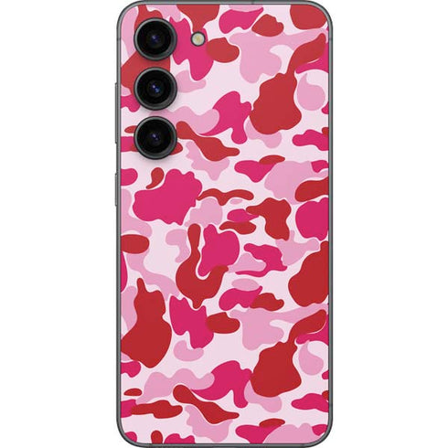 Pink Street Camo Galaxy S23 Skin