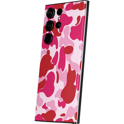 Pink Street Camo Galaxy S23 Ultra Skin