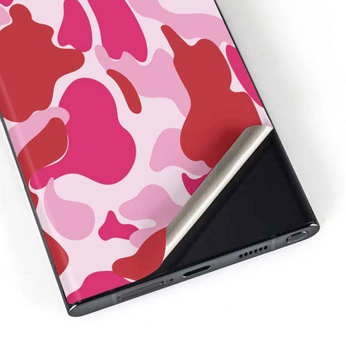 Pink Street Camo Galaxy S23 Ultra Skin