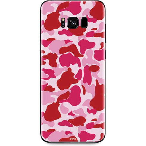 Pink Street Camo Galaxy S8 Plus Skin
