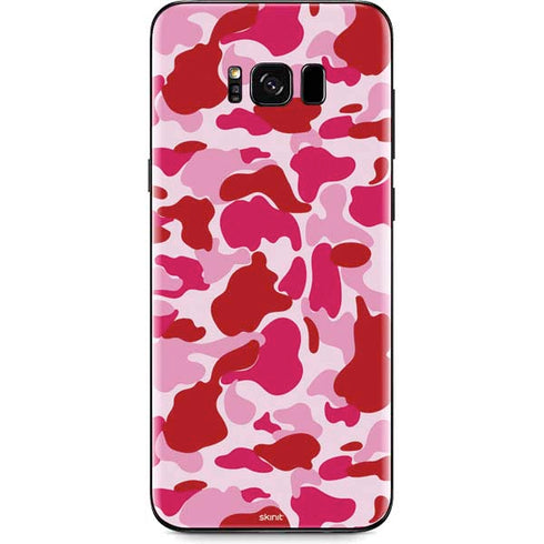 Pink Street Camo Galaxy S8 Skin