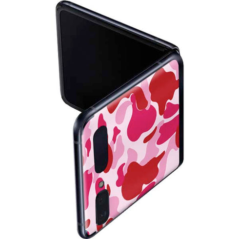 Pink Street Camo Galaxy Z Flip Skin