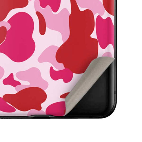 Pink Street Camo Galaxy Z Flip Skin