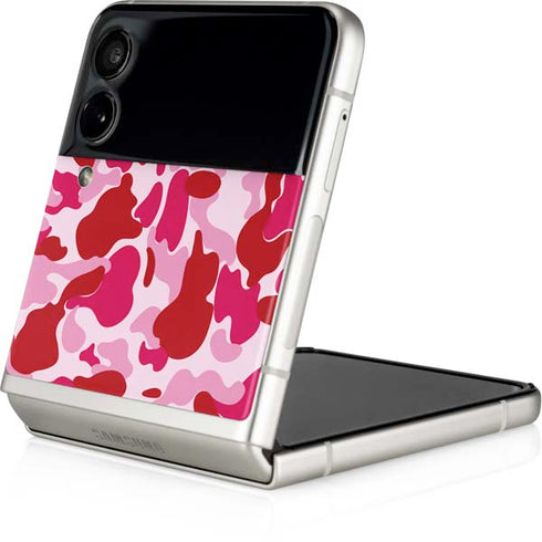 Pink Street Camo Galaxy Z Flip3 5G Skin