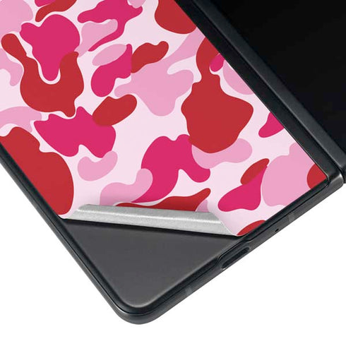 Pink Street Camo Galaxy Z Fold3 5G Skin