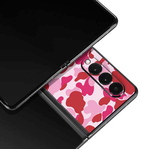 Pink Street Camo Galaxy Z Fold3 5G Skin