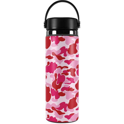 Pink Street Camo Hydro Flask 20oz Wide Mouth Skin