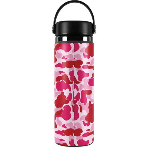 Pink Street Camo Hydro Flask 20oz Wide Mouth Skin