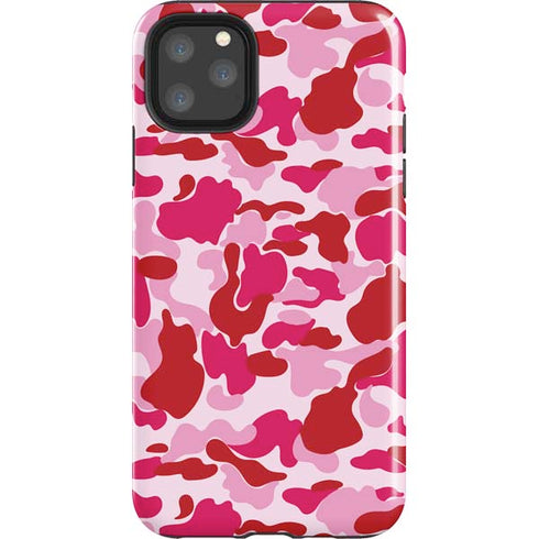 Pink Street Camo iPhone 11 Pro Max Impact Case