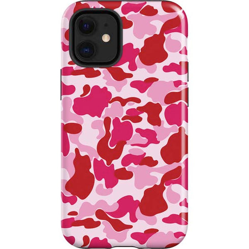 Pink Street Camo iPhone 12 Mini Impact Case