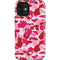 Pink Street Camo iPhone 12 Mini Impact Case
