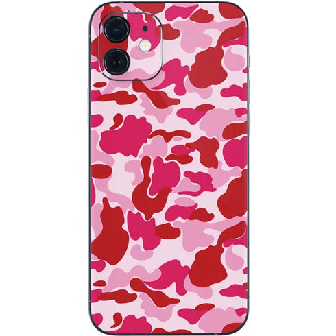 Pink Street Camo iPhone 12 Mini Skin