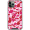 Pink Street Camo iPhone 12 Pro Clear Case