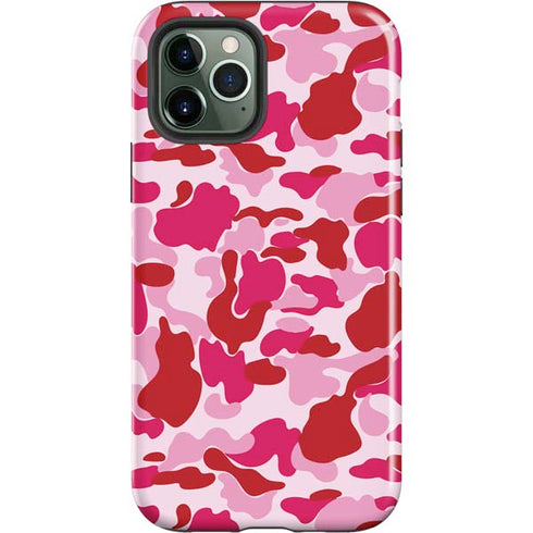 Pink Street Camo iPhone 12 Pro Impact Case