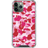 Pink Street Camo iPhone 12 Pro Max Clear Case