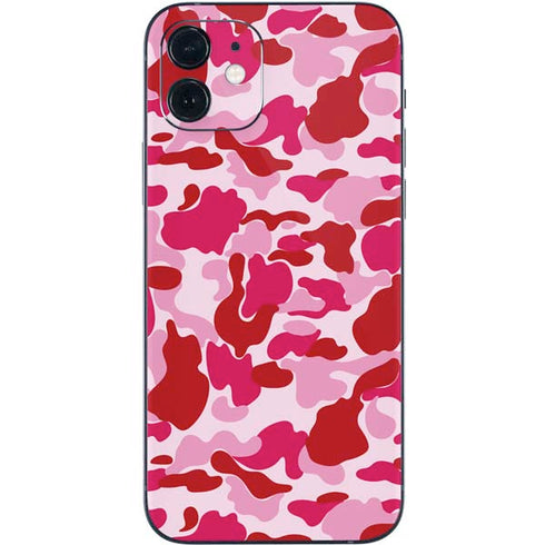 Pink Street Camo iPhone 12 Skin