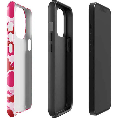 Pink Street Camo iPhone 13 Pro Impact Case