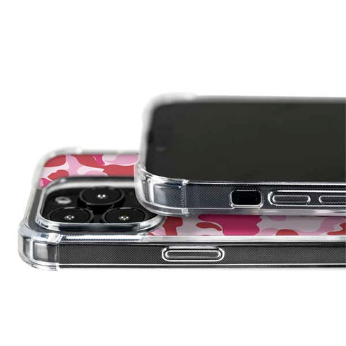 Pink Street Camo iPhone 13 Pro MagSafe Case