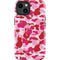 Pink Street Camo iPhone 15 Plus Impact Case