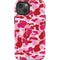 Pink Street Camo iPhone 14 Impact Case