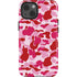 Pink Street Camo iPhone 15 Impact Case