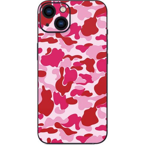 Pink Street Camo iPhone 14 Plus Skin