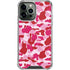 Pink Street Camo iPhone 14 Pro Max Clear Case