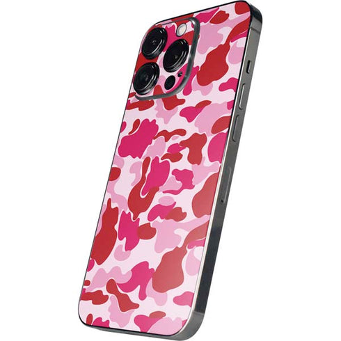 Pink Street Camo iPhone 14 Pro Max Skin