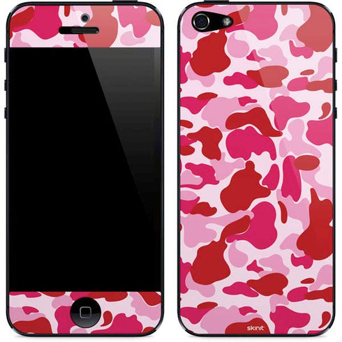Pink Street Camo iPhone 5/5s/5SE Skin
