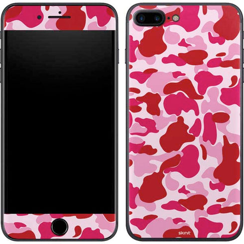 Pink Street Camo iPhone 8 Plus Skin