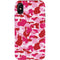 Pink Street Camo iPhone X Pro Case