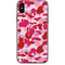 Pink Street Camo iPhone X Skin