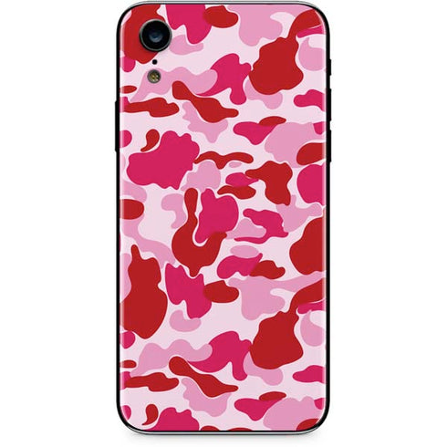 Pink Street Camo iPhone XR Skin