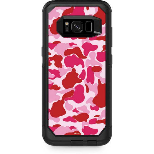 Pink Street Camo Otterbox Commuter Galaxy Skin