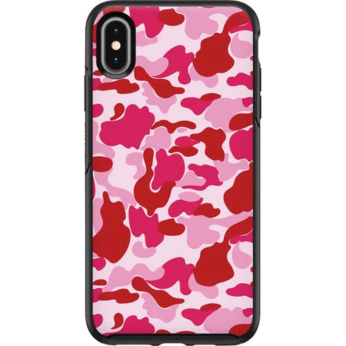 Pink Street Camo Otterbox Symmetry iPhone Skin