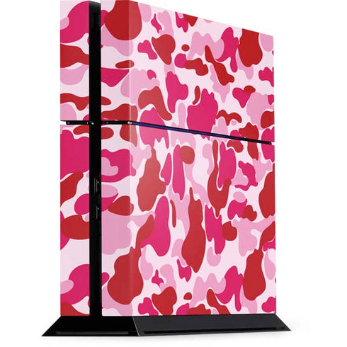 Pink Street Camo PS4 Console Skin