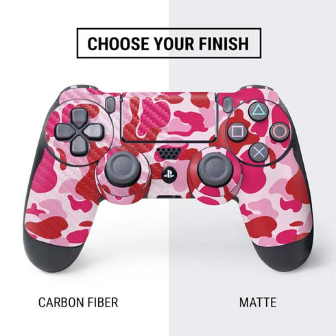 Pink Street Camo PS4 Controller Skin
