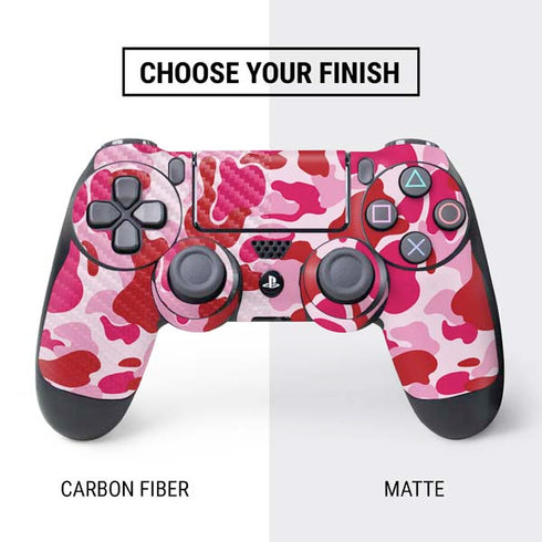 Pink Street Camo PS4 Pro/Slim Controller Skin