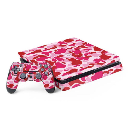 Pink Street Camo PS4 Slim Bundle Skin