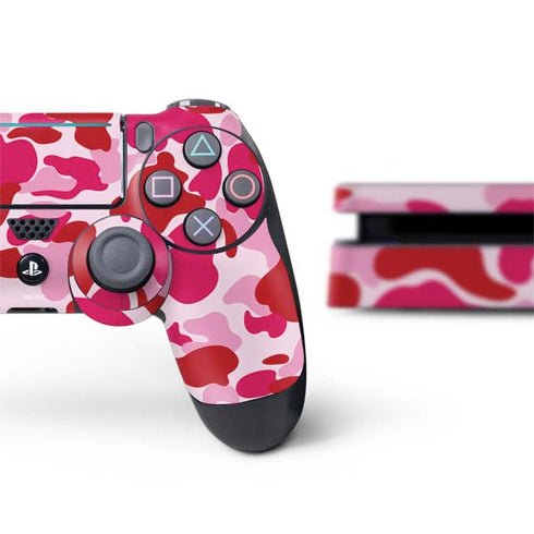 Pink Street Camo PS4 Slim Bundle Skin