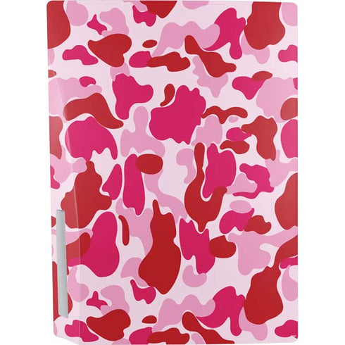 Pink Street Camo PS5 Console Skin