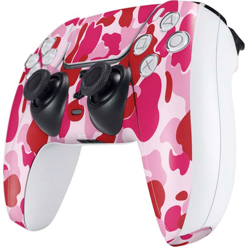 Pink Street Camo PS5 Controller Skin