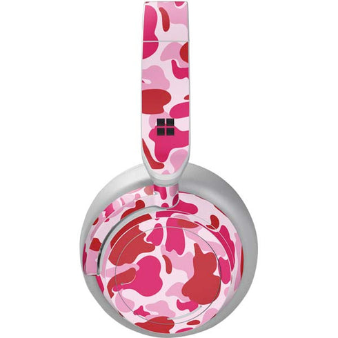 Pink Street Camo Surface Headphones Skin