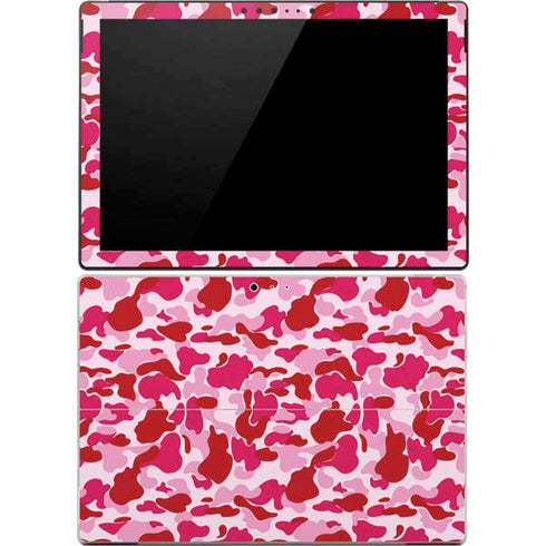 Pink Street Camo Surface Pro 4 Skin