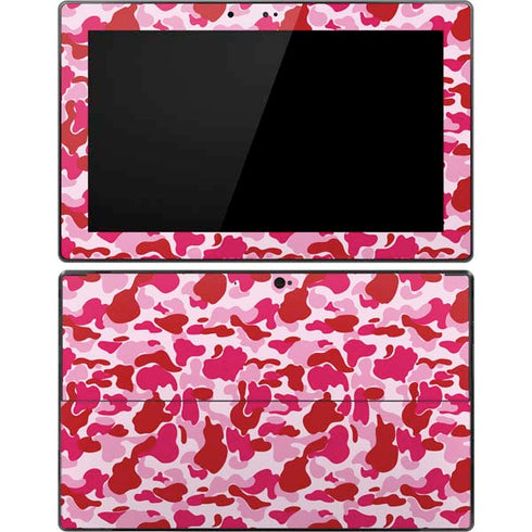 Pink Street Camo Surface Pro Tablet Skin