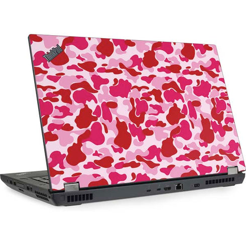 Pink Street Camo Lenovo ThinkPad Skin