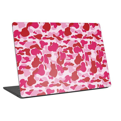 Pink Street Camo Universal Laptop 16.6in (13.4 x 9.7in) Skin