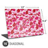 Pink Street Camo Universal Laptop 16in (13 x 9.4in) Skin
